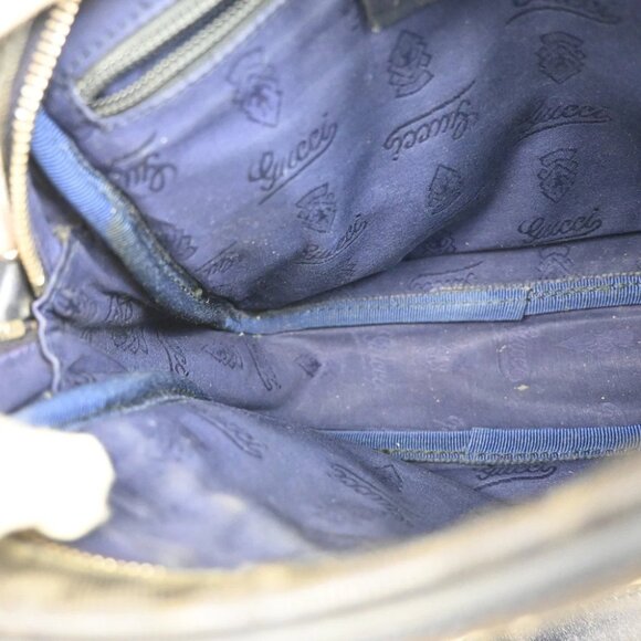 GUCCI Imprime GG Pattern Crossbody Shoulder Bag PVC Leather Purple - Picture 7 of 13